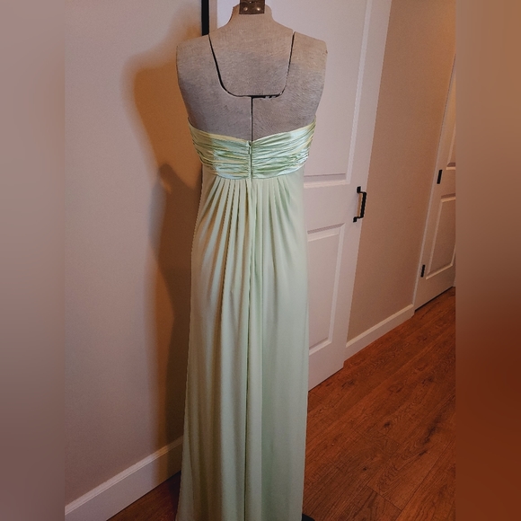 Sea Foam Green Strapless Formal Gown *price drop* - Picture 5 of 9